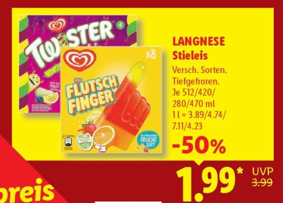 LANGNESE Stieleis