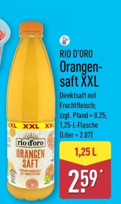 RIO D’ORO Orangensaft XXL