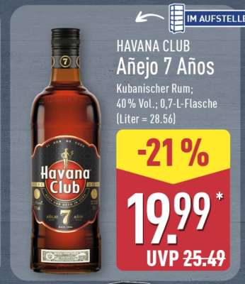 HAVANA CLUB Añejo 7 Años