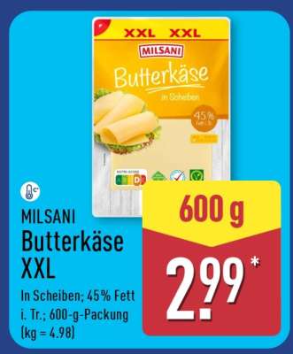 MILSANI Butterkäse XXL