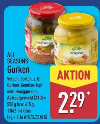 ALL SEASONS Gurken