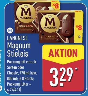 LANGNESE Magnum Stieleis