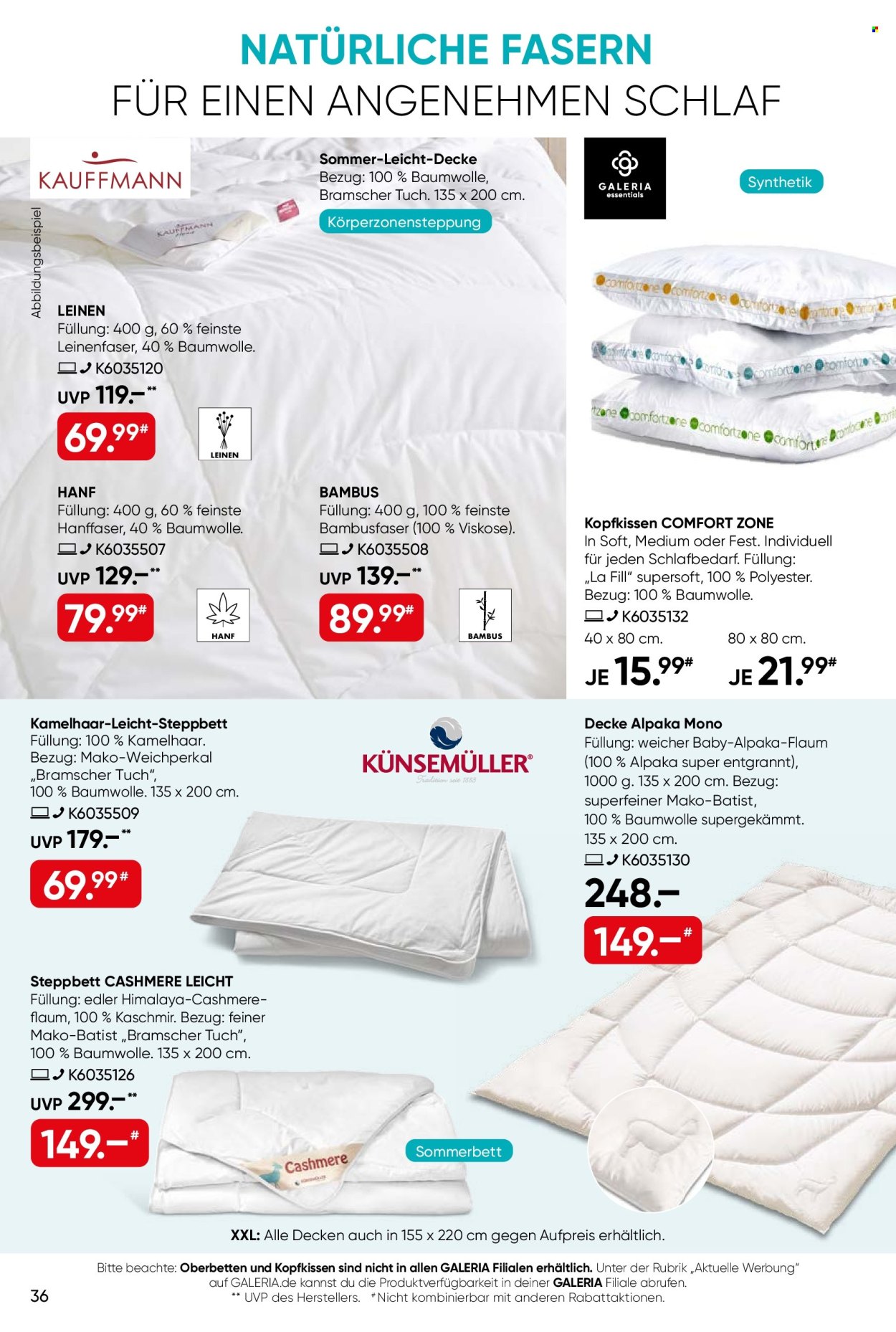 GALERIA Karstadt Kaufhof Prospekte  - 27.05.2026 - 9.06.2026. Seite 36