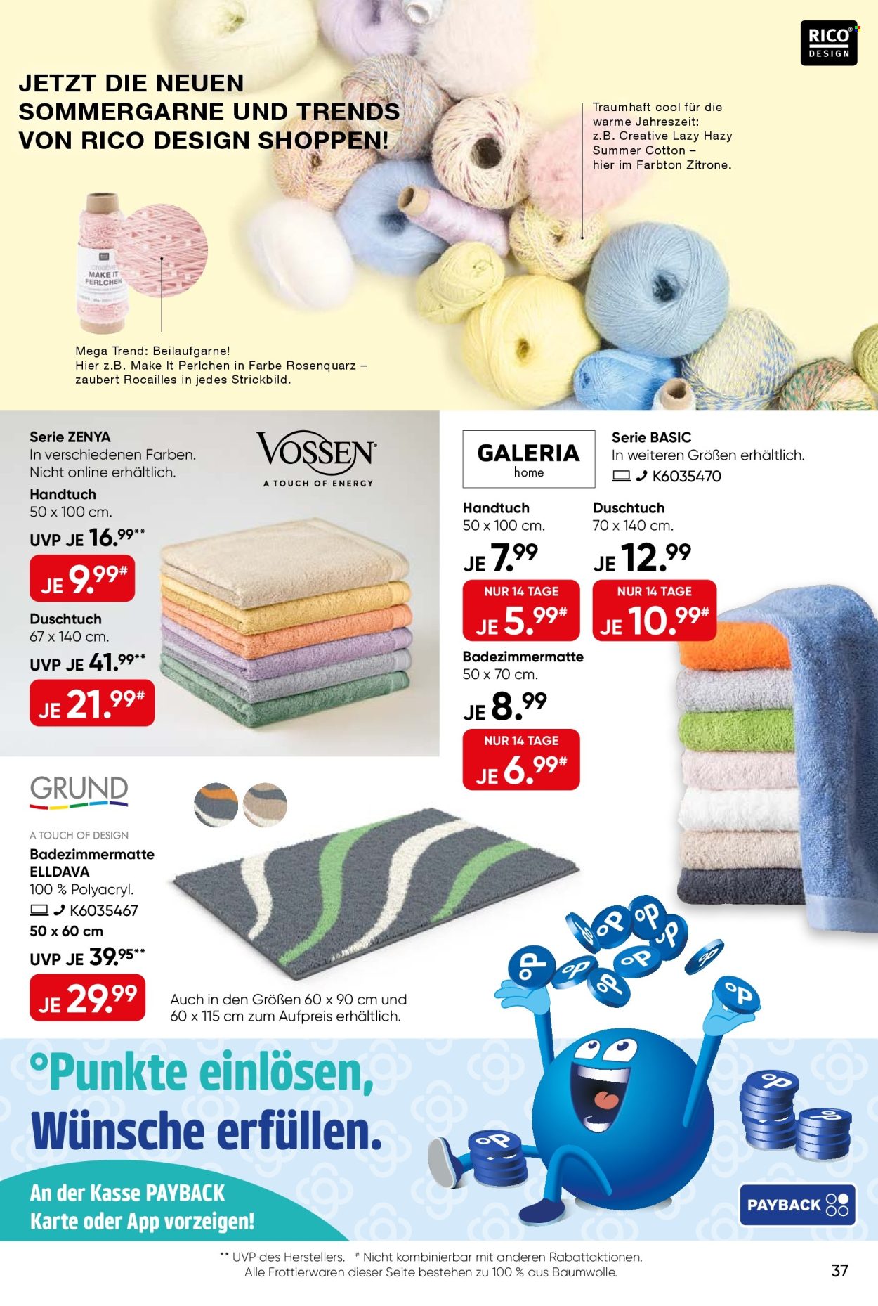 GALERIA Karstadt Kaufhof Prospekte  - 27.05.2026 - 9.06.2026. Seite 37