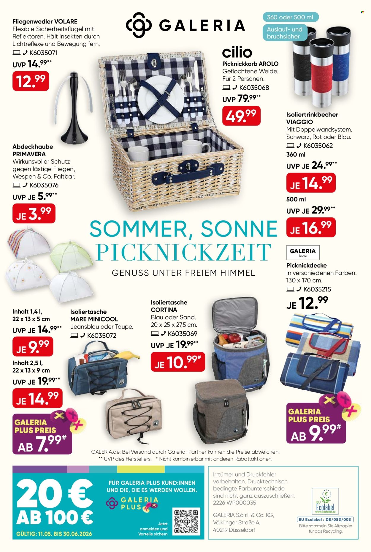 GALERIA Karstadt Kaufhof Prospekte  - 27.05.2026 - 9.06.2026. Seite 44