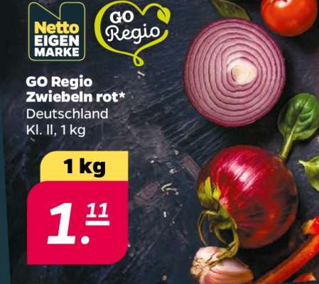 GO Regio Zwiebeln rot