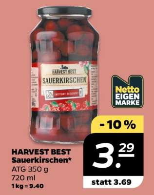 HARVEST BEST Sauerkirschen*