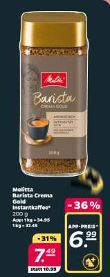 Melitta Barista Crema Gold Instantkaffee