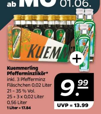 Kuemmerling Pfefferminzlikör