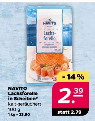 NAVITO Lachsforelle in Scheiben*