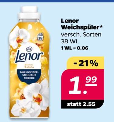 Lenor Weichspüler