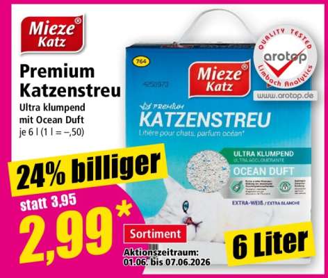 Mieze Katz Premium KATZENSTREU