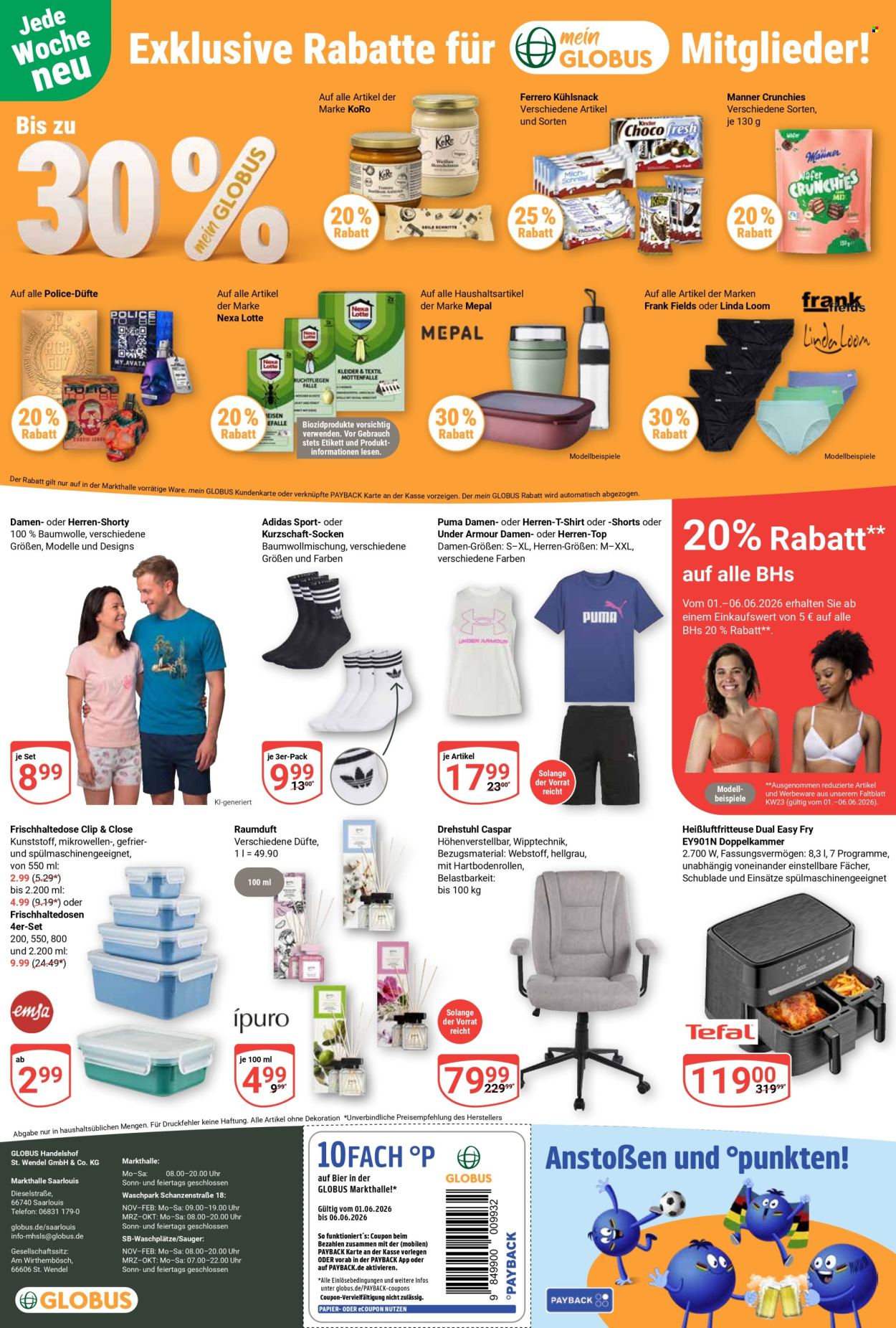 Globus Prospekte  - 1.06.2026 - 6.06.2026. Seite 23