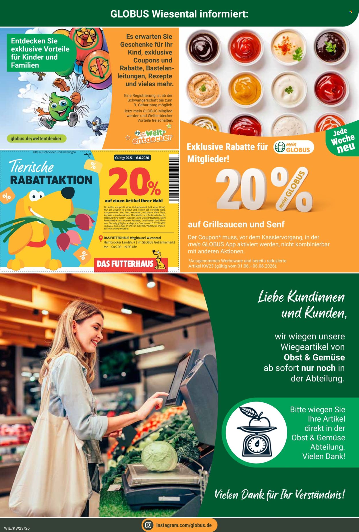 Globus Prospekte  - 1.06.2026 - 6.06.2026. Seite 18