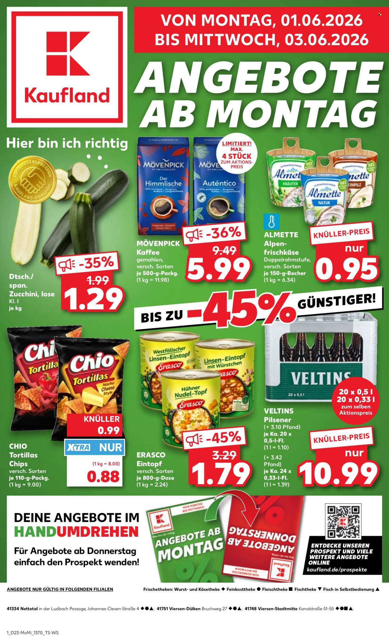 Kaufland Prospekte  - 1.06.2026 - 3.06.2026. Seite 1