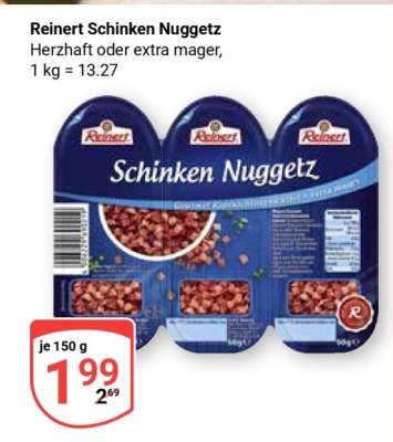 Reinert Schinken Nuggetz