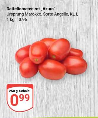 Datteltomaten rot „Azura“