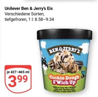 Unilever Ben & Jerry’s Eis