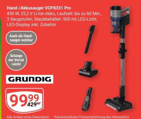 Hand-/Akkusauger VCP8331 Pro