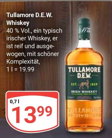 Tullamore D.E.W. Whiskey