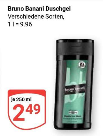 bruno banani Duschgel