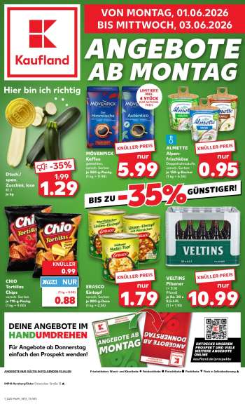 Prospekte Kaufland - 1.06.2026 - 3.06.2026.