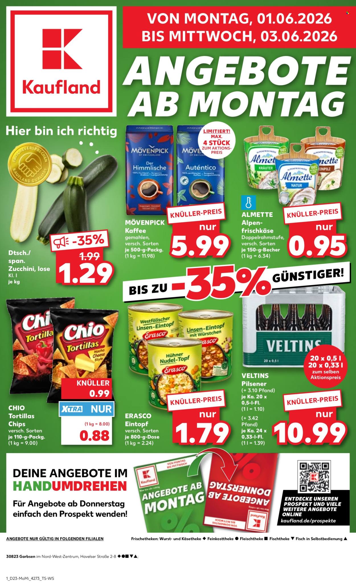 Kaufland Prospekte  - 1.06.2026 - 3.06.2026. Seite 1