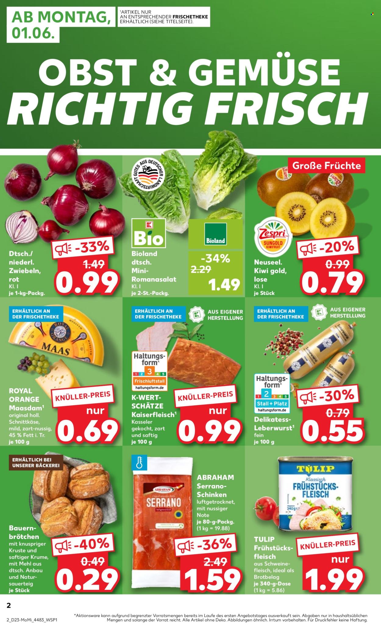 Kaufland Prospekte  - 1.06.2026 - 3.06.2026. Seite 2