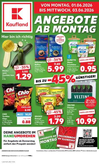 Prospekte Kaufland - 1.06.2026 - 3.06.2026.