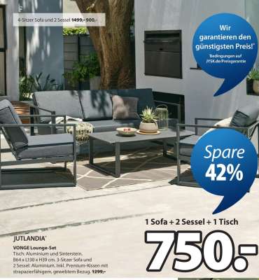 JUTLANDIA VONGE Lounge-Set