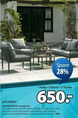 JUTLANDIA HOLMESTRAND Lounge-Set