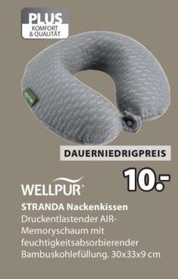 WELLPUR® STRANDA Nackenkissen