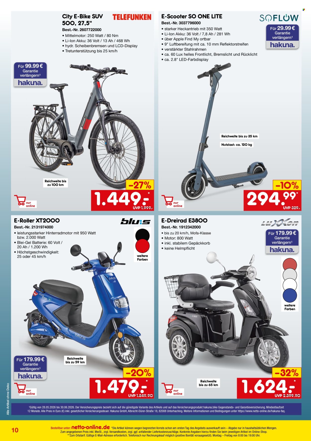 Leták Netto Marken-Discount - 28.5.2026 - 30.6.2026. Strana 10