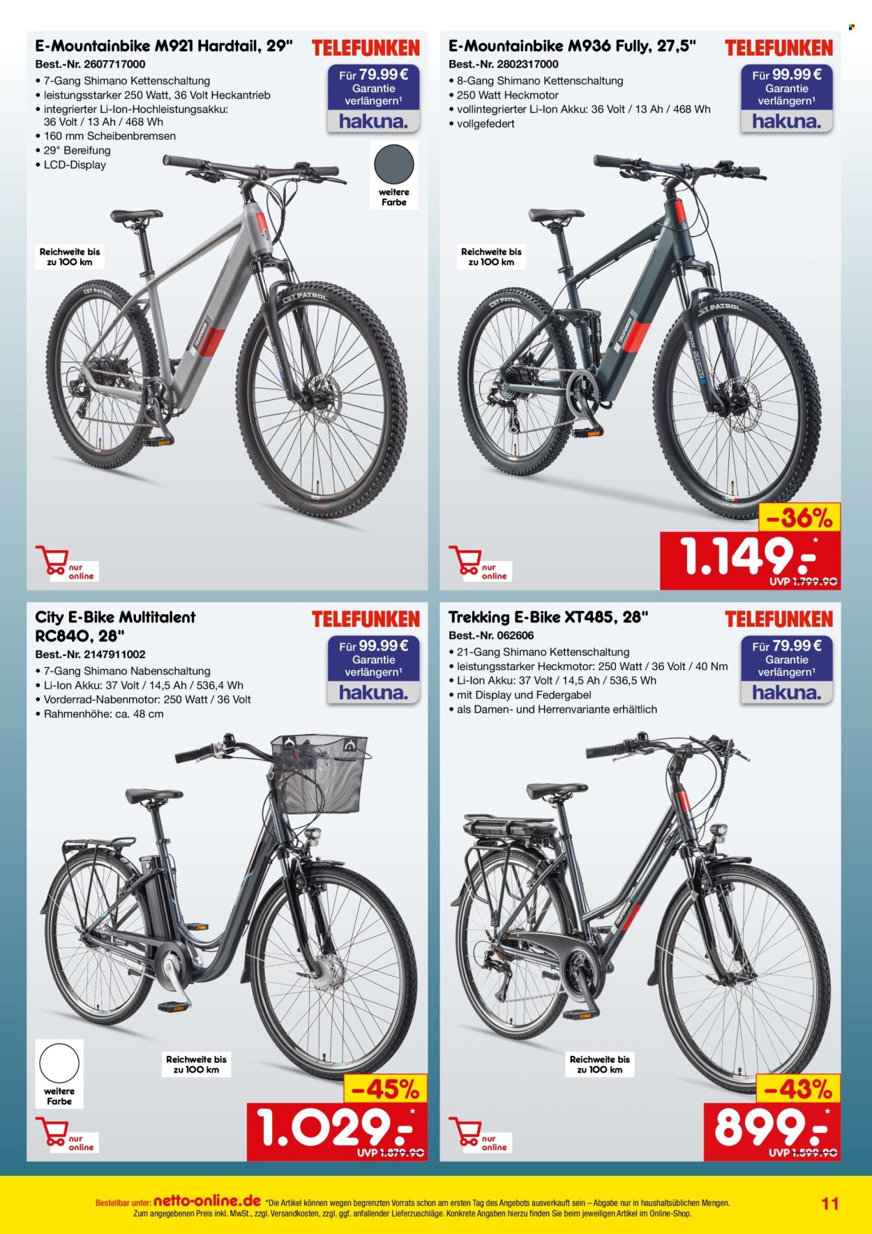 Leták Netto Marken-Discount - 28.5.2026 - 30.6.2026. Strana 11