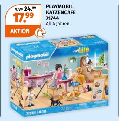 PLAYMOBIL KATZENCAFE 71744