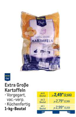 Extra Große Kartoffeln