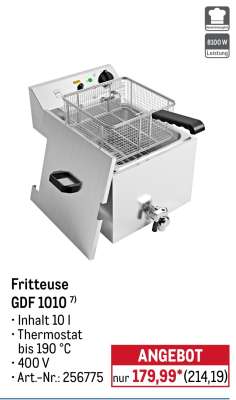 Fritteuse