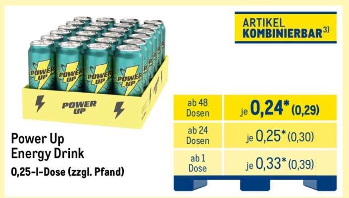 Power Up Energy Drink