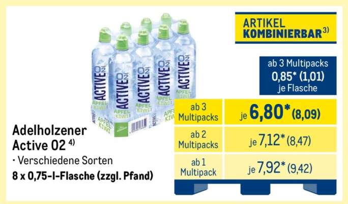 Adelholzener Active O2