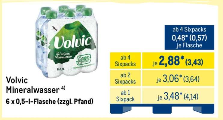 VOLVIC Mineralwasser