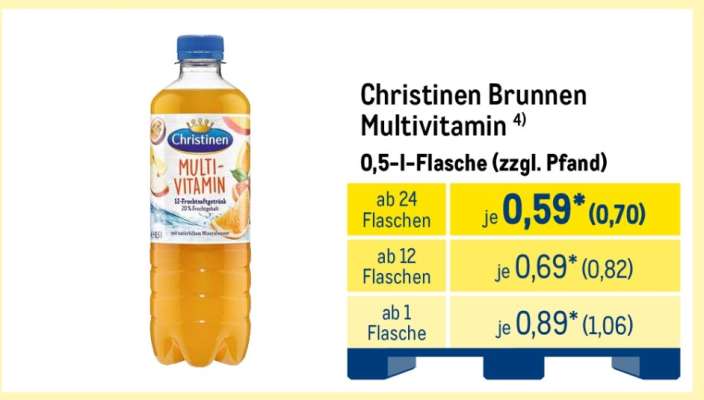 Christinen Brunnen Multivitamin