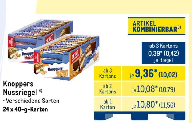 Knoppers Nussriegel*