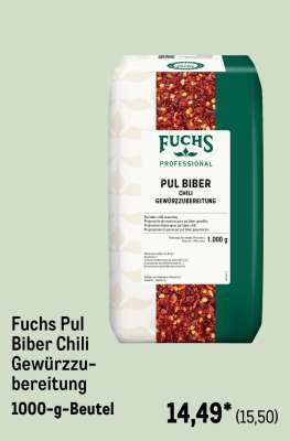 Fuchs Pul Biber Chili Gewürzzubereitung