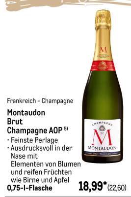 Montaudon Brut Champagne AOP