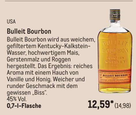 BULLEIT Bourbon