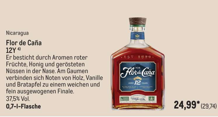 Flor de Caña 12Y