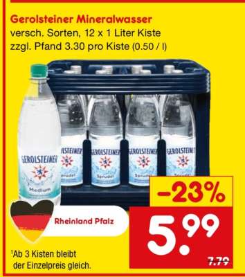 Gerolsteiner Mineralwasser