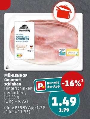 MÜHLENHOF Gourmet-Schinken