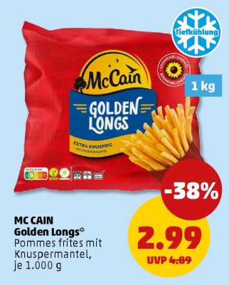 MC CAIN Golden Longs