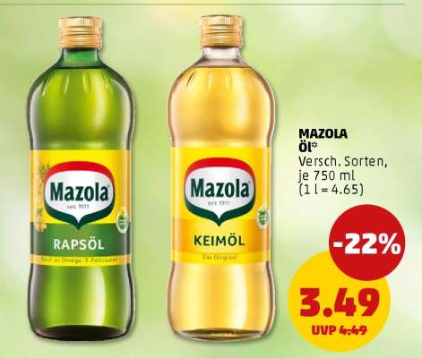 MAZOLA ÖL